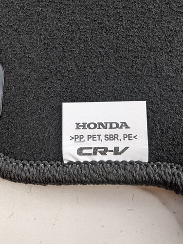 Honda OEM Genuine Floor Mat 3 Pc Set Color Black Code NH167L 83600-T0G-A020-M1 - Picture 8 of 12
