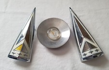 Rear Quarter Panel Arrow Emblem Set For 61 Tempest LeMans USA-MADE 1/4...