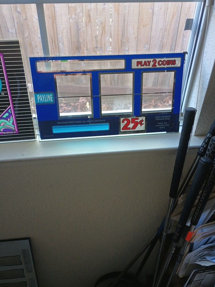 CASINO SLOT MACHINE GLASS eBay