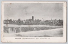 Postcard The Dam Smith & Miller Drung Co Series, Baldwinsville  New York