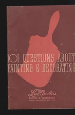 101 Questions About Painting & Decorating from Lowe Brothers Booklet (1933)
