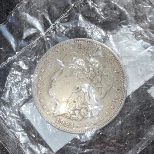 Morgan Silver Dollar 1921-S Very Fine San Francisco Silver Coin $1