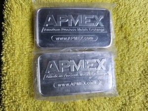 FIVE OZ Silver Bar APMEX ( Original Packaging) .999+ FINE SILVER. MADE 🇺🇸 #3