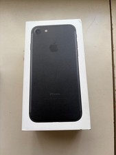 Genuine Apple iPhone 7 Box – Black 128GB – Empty Packaging Only – Excellent Cond