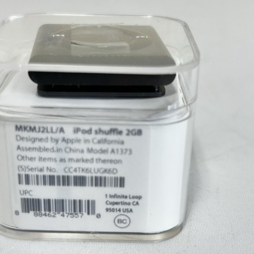 Apple iPod Shuffle 2GB 4th Gen Space Gray Brand New A1373 MKMJ2LL/A Rare! - Picture 9 of 10