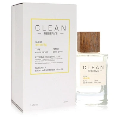 Clean Reserve Citron Fig by Clean Eau De Parfum Spray 3.4 oz / e 100 ml - Bild 1 von 4