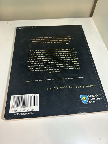 Mayfair Games Chill Softcover - Picture 2 of 4
