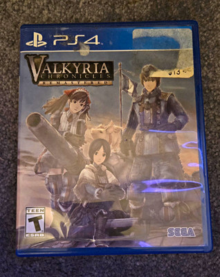 SEGA Valkyria Chronicles Remastered PS4 Role Playing T-Teen NTSC-U/C