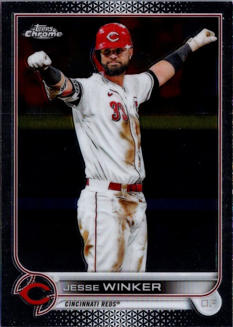 2022 Topps Chrome #21 Jesse Winker Cincinnati Reds