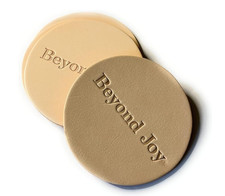 Vachetta Leather Coaster 4 Pack 100 Un-Dyed Natural Full-Grain Leather 4" Round