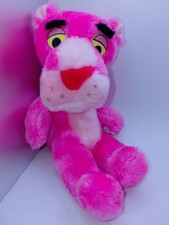 Pink Panther Plush Stuffed Animal 1980 United Art Mighty Star Music Box