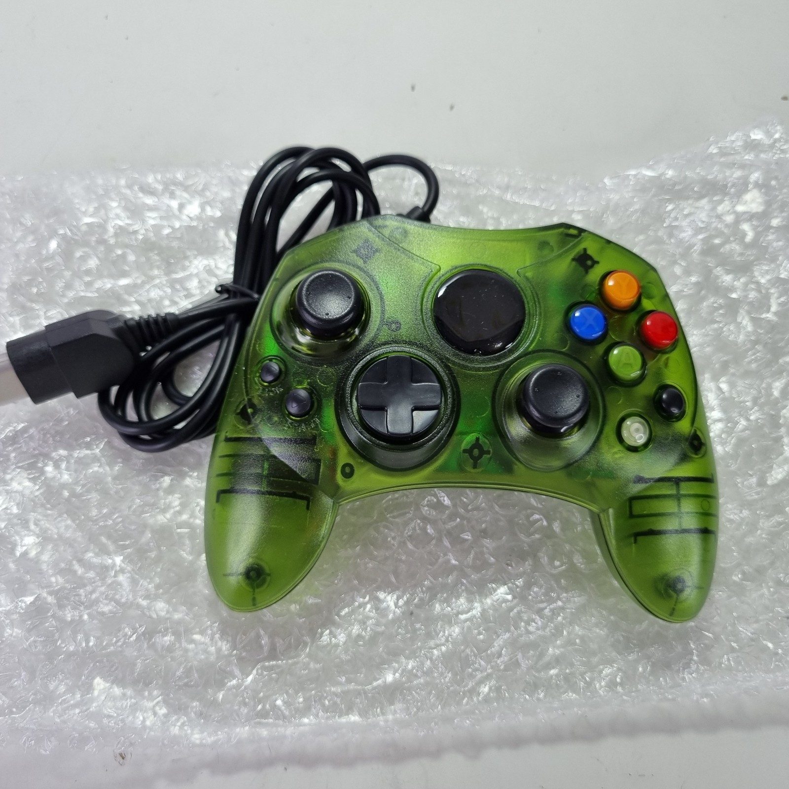 Original Xbox Controller - Clear Dark Green - Xbox Controller for Original Xbox-