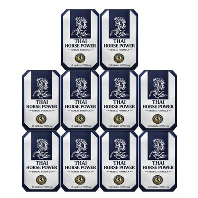 1-10x Thái Power Weema Weimar Thuoc Cuong Duong Ngua Vitamin Free Shipping