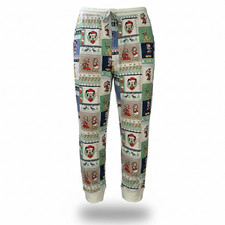Peter Alexander Mens Christmas Disney Mickey  Friends Pyjama Pants Large Long