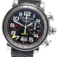 GRAHAM Silver stone 2GSIUS.B0BA.K GMT chronograph Automatic Men's Watch_891618