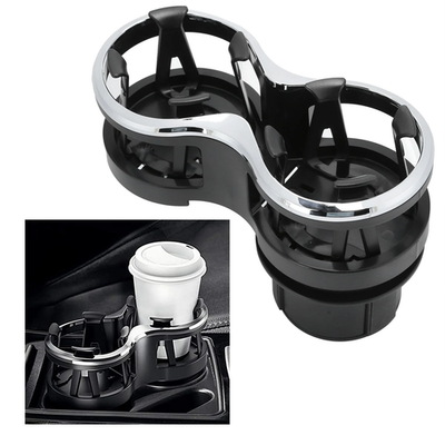 #ad Chrome Dual Cup Holder Car Truck Mount Drink Universal Coffee Bottle Expander $13.79