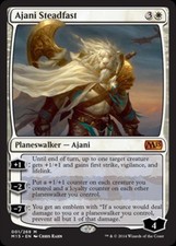 MTG English Ajani Steadfast NM Normal Magic 2015 Core Set