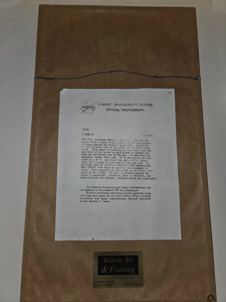 Mercury Spacecraft  Nasa McDonnell  United State Air Force Space Craft Center - Image 3 of 4