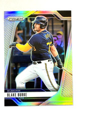 2025 Panini Prizm Blake Burke Silver Prizm #189