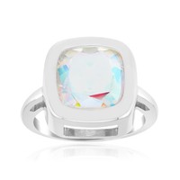 Cavill Silberring Mit Mondlicht Quarz 3,375Ct Damen Echtschmuck 925- Echtschmuck
