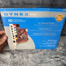 Dynex DX-SC51 PCI sound card/ Box