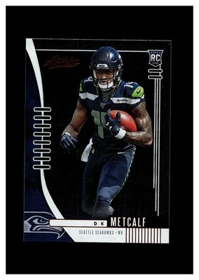 2019 Panini Absolute Red #114 D.K. Metcalf RC Seattle Seahawks