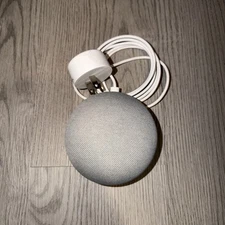 Google H0A Nest Home Mini Smart Voice Assistant Speaker Gray Tested