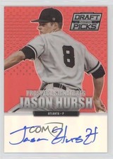 2013 Prizm Perennial Draft Picks Prospect Signatures Red Jason Hursh Auto 03xg
