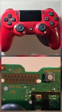 Manette ps4 Sony officielle entièrement fonctionnelle -Rouge - (V2)