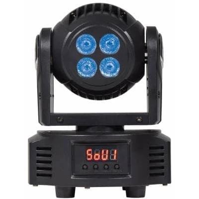 QTX TinyMover 2-in-1 40W LED Moving Head Ball & Wash Effect Light DJ Disco Party - Image 3 of 4