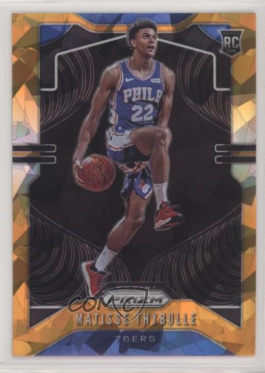 2019-20 Panini Prizm Rookie Orange Ice Prizm Matisse Thybulle #290 9o3
