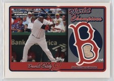 2005 Topps World Champions Relics David Ortiz #RSR-DO HOF q2x