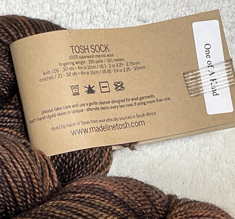 MADELINE TOSH YARN 3pc Skein Lot Hand Dyed 100% Merino Wool 795 Yards Knitting - Image 4 of 4