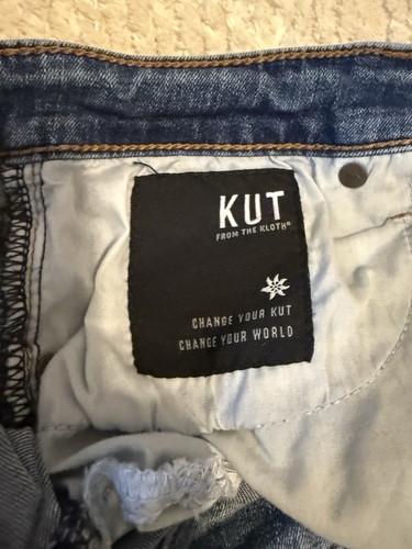 Kut From The Kloth Charlotte High Rise Culotte Size22 Preowned - Picture 3 of 5