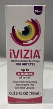 iVIZIA Lubricant Drops For Dry Eyes To 8 Hours relief .33fl oz 2/27