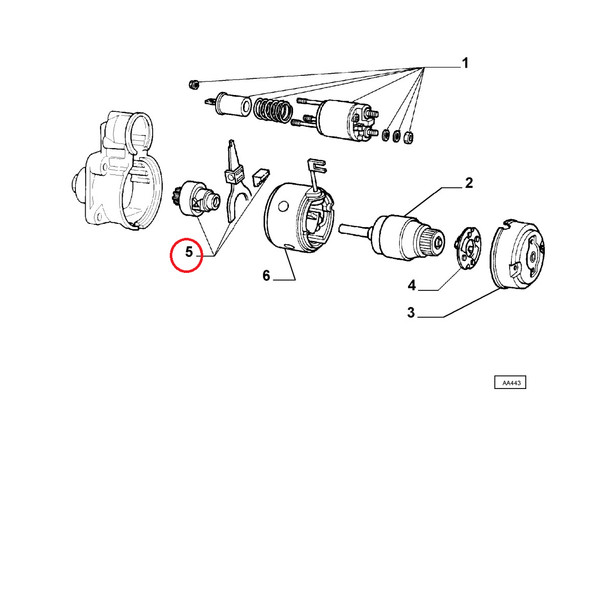 Fiat Panda 4X4 Anlasser-Motor Pignone Original 9940577-image