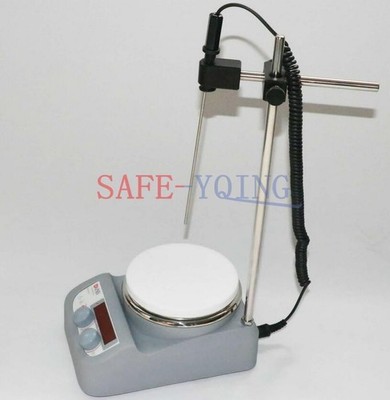 one New 3L Lab Magnetic Stirrer With Heating Plate PT1000-A Temperature Sensor *