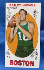 1969 Topps Basketball #5 Bailey Howell Boston Celtics Condition is MINT