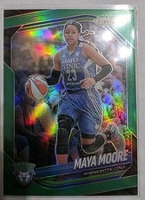 2025 Panini Prizm WNBA Maya Moore Green Prizm #135