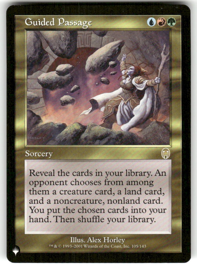 Guided Passage 105 Rare Apocalypse Magic: The Gathering Near Mint