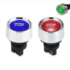 Blue/Red/Green/Orange Car Engine Button Push Switch