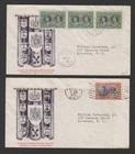 Canada 1939 Royal Visit FDC set of 3