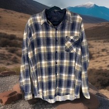 Vintage Sears Flannel Shirt, Mens XL 17-17.5, Nice Condition!