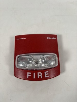 Simplex 4904 - 9342 Fire Alarms White Wall Mount
