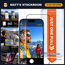 Anti-Glare Screen Protector for iPhone 18 Pro Max - Ultra Clear, Easy Install