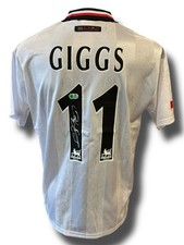 RYAN GIGGS SIGNED MANCHESTER UNITED 1997/99 AWAY SHIRT (ACG CERT AG16536)