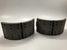 (2) Relined Haldex GR4707QR Rear Brake Shoes 16-1/2"x7", 20000 (20K) Lbs, 4707Q