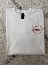 Diet coke valentine’s day tee shirt size large