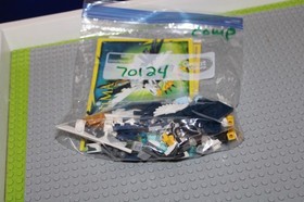 LEGO (70124) CHIMA: Eagle Legend Beast, Used, 100% Complete W/Manual, No Box