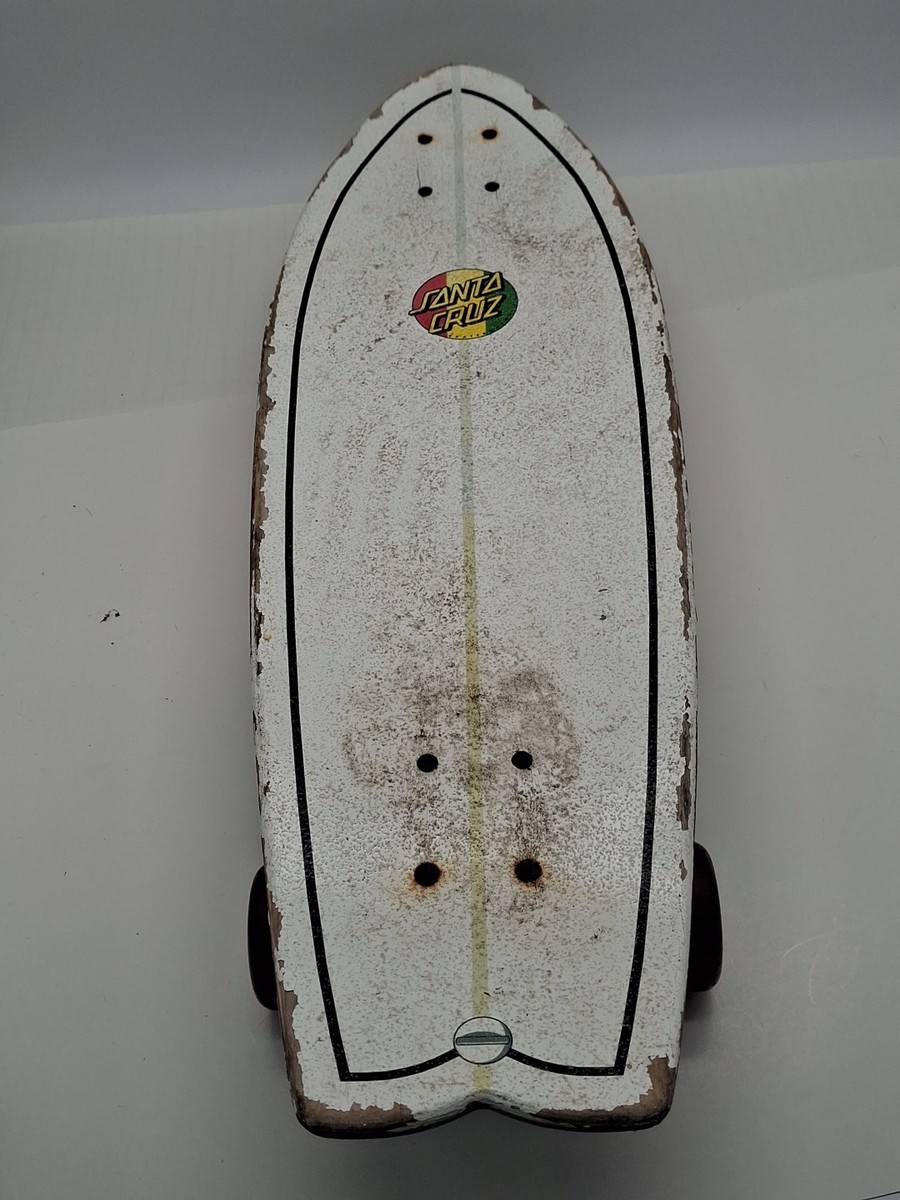 Santa Cruz Land Shark Classic Rasta Cruiser Skateboard 8.8 Inch